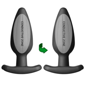ElectraStim Silicone Noir Rocker Butt Plug 13 cm