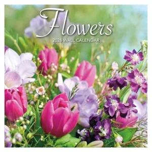 Kalender - 2026 - Bloemen - 30x30cm