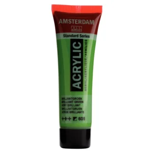 Acrylverf - 605 - Briljant groen - Amsterdam - 20ml