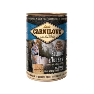 Carnilove into the wild blikvoeding pakket 6 x 400 gram