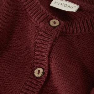 Fixoni Knit Cardigan Rosewood