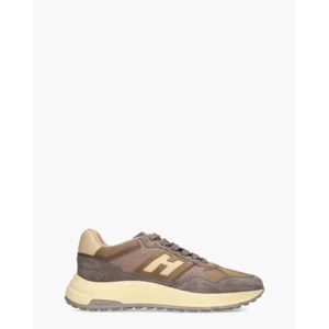 Hogan Hyperlight Running Grijs/Groen/Bruine Herensneakers