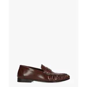 Posa Penny Loafer Wrinkle Bordeaux Damesloafers