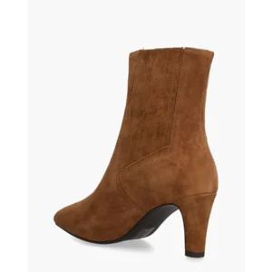 Di Lauro Calandra Cognac Dames Enkellaarsjes