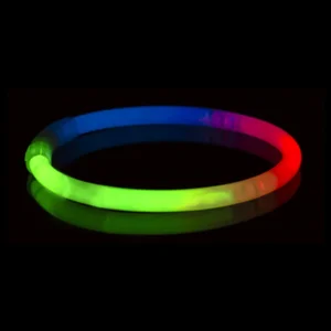 Tri-Color Mixed Glow armbanden 100 stuks  + connectors| Lichtgevende armbanden