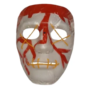 Masker - Anonymous - Wit - Met licht