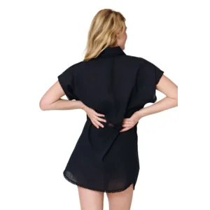 Lingadore Cotton strandjurk in ivoor