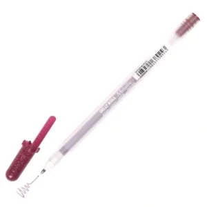 Sakura Gelly Roll Metallic Shiny Pen - Burgundi