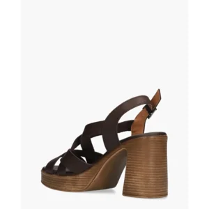 Cypres Zoli Bruin Damessandalen