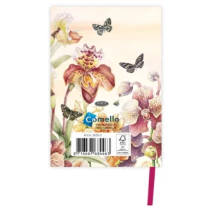 Zak agenda - 2026 - Janneke Brinkman - Orchidee - 8.3x11.5cm