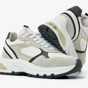 VIA VAI Sneaker LIZ DULCE 62031 Wit/Zwart 37