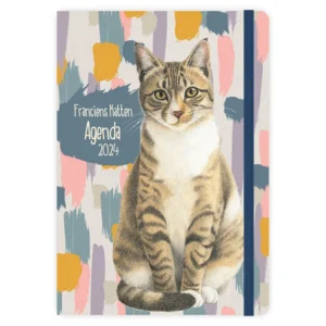 Week agenda - 2024 - Franciens katten - Freddy - 12.7x17.8cm