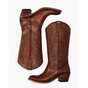 Perlita Peaches Helden Cognac Damesboots