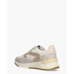 Floris Van Bommel Treni 02.00 Beige/Multi Damessneakers