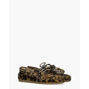 Posa Boat Loafer Fringe Bruin Dames Veterschoenen