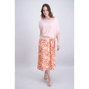 Signe Nature zomer pull: Rose, aangesneden mouw ( Signe.1379 )