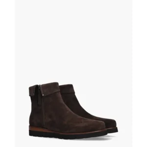 Di Lauro Nanet Donkerbruin Dames Enkelboots