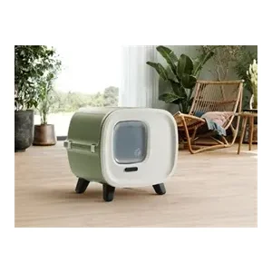 SAVIC KATTENBAK MIRA BOTANICAL GROEN 55,5X44X49,5 CM