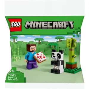 LEGO® 30672 Minecraft® Steve en babypanda - Polybag