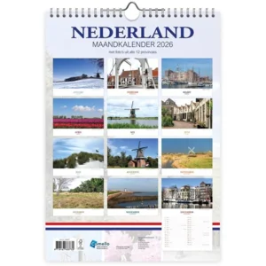 Maand kalender - 2026 - Koeien - 23,5x33,5cm
