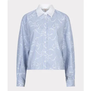 Esqualo HemdsBloes: Blauw gestreept, lange mouw ( ESQ.324 )
