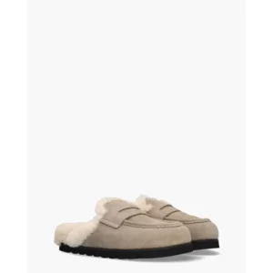 Naked Wolfe Corded Grijs Damesslippers