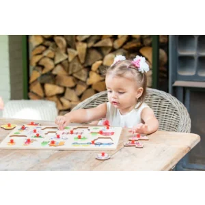 Puzzel - Knopjespuzzel - Boerderij - Groot - 17st.