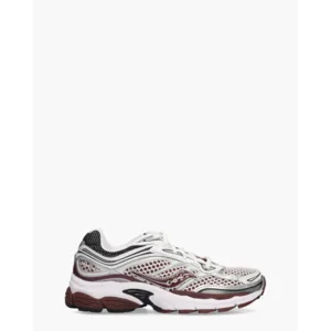 Saucony ProGrid Omni 9 Wit/Bordeaux Damessneakers