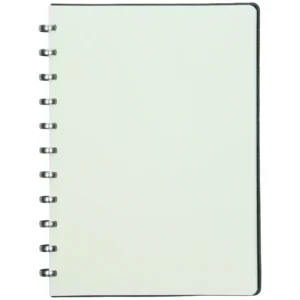 Atoma PUR notebook formaat A5 dots(punt) rood leder Croco 144 bladzijden  44718
