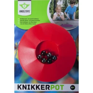 Knikkerpot - Incl. 6 knikkers - 17cm