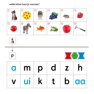Loco Mini - Boekje - Rompompom - Ik leer alle letters- 4-7 Jaar