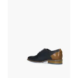 Daniel Kenneth River Donkerblauw/Bruin Heren Veterschoenen