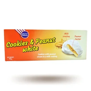 AB Cookies & Peanut White 96 gr.