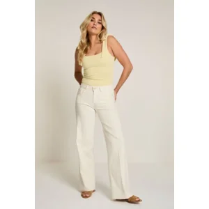 Para Mi Broek Mira: Denia Denim, Natural Cream, L32 ( PARA.394 )