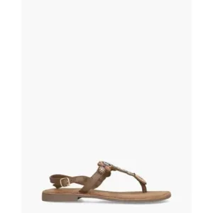 Si Tanny Bruin/Multi Dames Sandalen