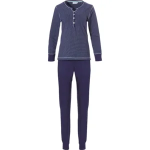 Pastunette Pyjama donker blauw 100% katoen single jersey