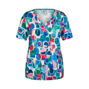KJ Brand T-shirt: multi color, korte mouw ( BRA.353 )