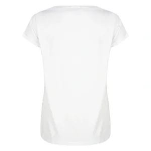 Esqualo Dames shirt met korte mouw: Off White (ESQ.134)