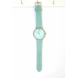 Horloge groot turquoise
