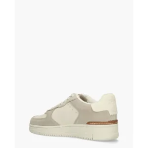 Polo Ralph Lauren Masters Court Wit/Beige Herensneakers