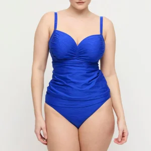 Prima Donna Swim Tankini top: Mantas, Electric Blue, Europese Maten ( PDO.565 )