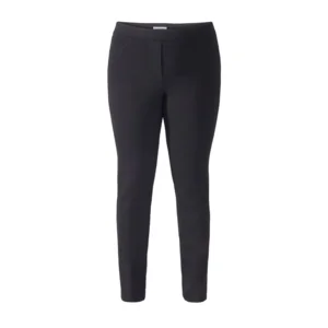 KJ brand Dames Broek: Zwart, Jenny ( zalige broek ) aansluitend model ( BRA.355 )