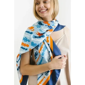 Blue People Foulard