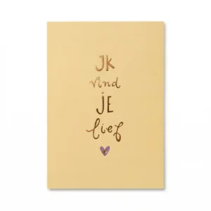 Kaart - Words up - Ik vind je lief - GBE.0038