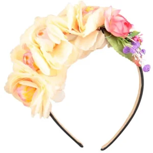 Haarband Floral- zijden bloemen