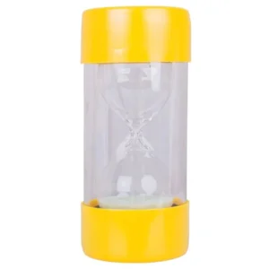 Timer - Zandloper - 3 Minuten - Geel - 16,5x7,2cm