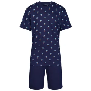 Pastunette heren pyjama: Korte mouw / Short, 100% Katoen ( pas.23 )