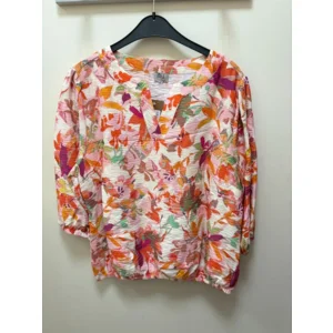 Mivida Bloes: Korte mouw, Oranje Tinten  miv.3