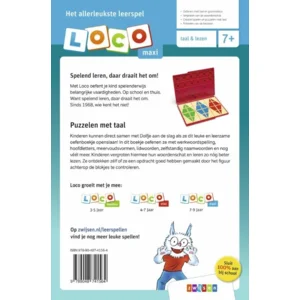 Loco Maxi - Boekje - Dolfje Weerwolfje - Puzzelen met taal - 7-9 jaar