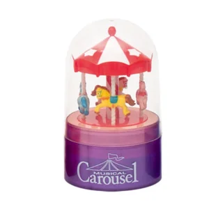 Muzikale magnetische carrousel - paarse box